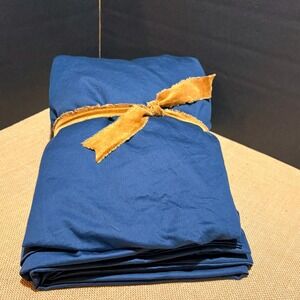 Brooklinen 100% Cotton Luxe Sateen Queen Duvet Cover + Fitted Sheet Set 90 X 90